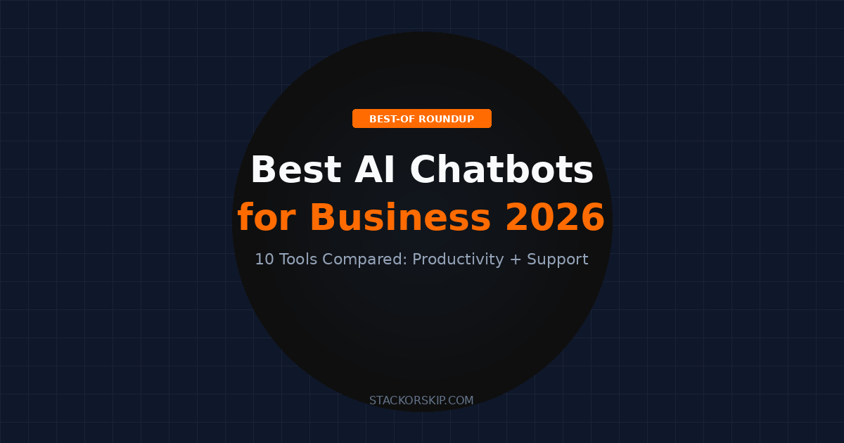 best AI chatbots for business 2026