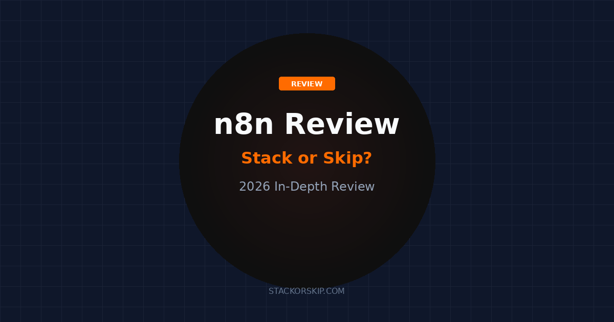 n8n review 2026 Stack or Skip