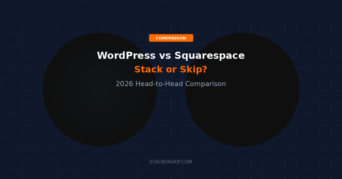 WordPress vs Squarespace
